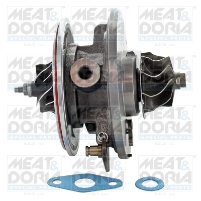 Core assembly, turbocharger